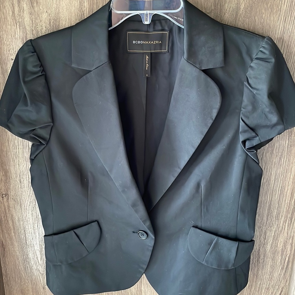 BCBG Maxazria Women’s Suit Jacket w/ Cap Sleeves